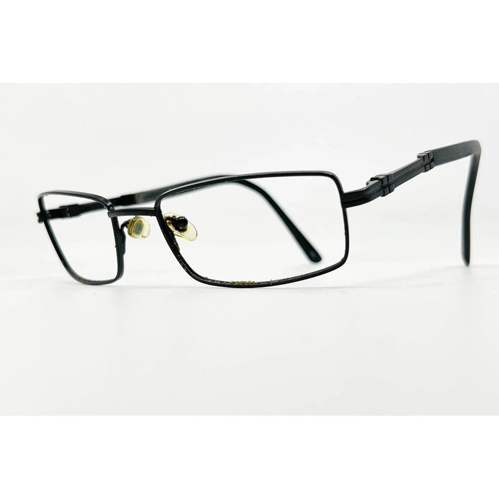 Legacy Eyeglasses Mens Black MM 1011 BK Rectangular Full Rim 55-18-145